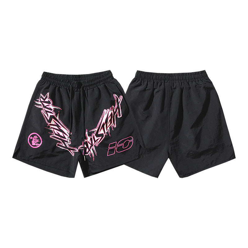 Hellstar Shorts Wash and Do Old Casual Shorts Summer