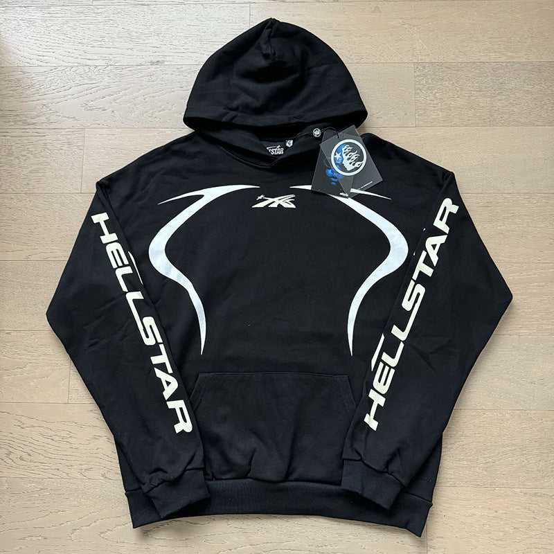 Hellstar Hoodie & Pants autumn wash make old hoodies sweater