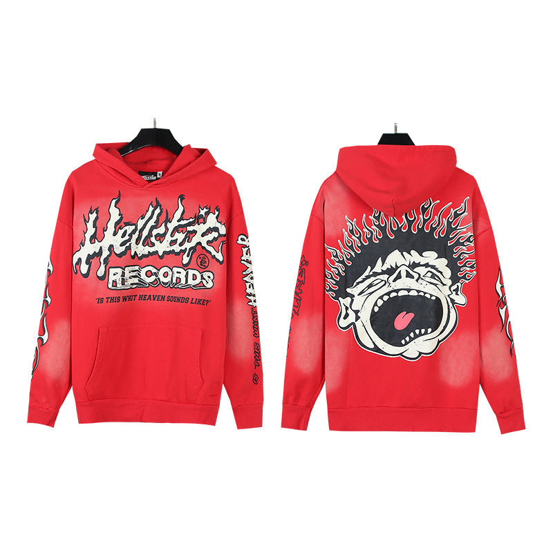 Hellstar Hoodie & Pants Wash Water Make Old Hoodies Sweater Trousers