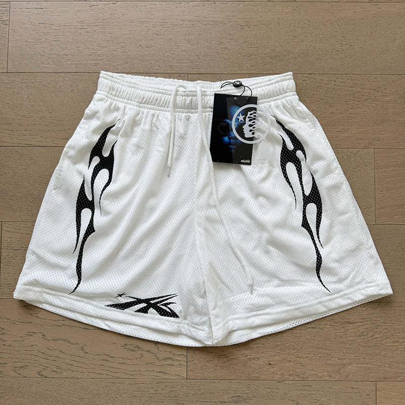 Hellstar Shorts Wash and Do Old Casual Shorts Summer