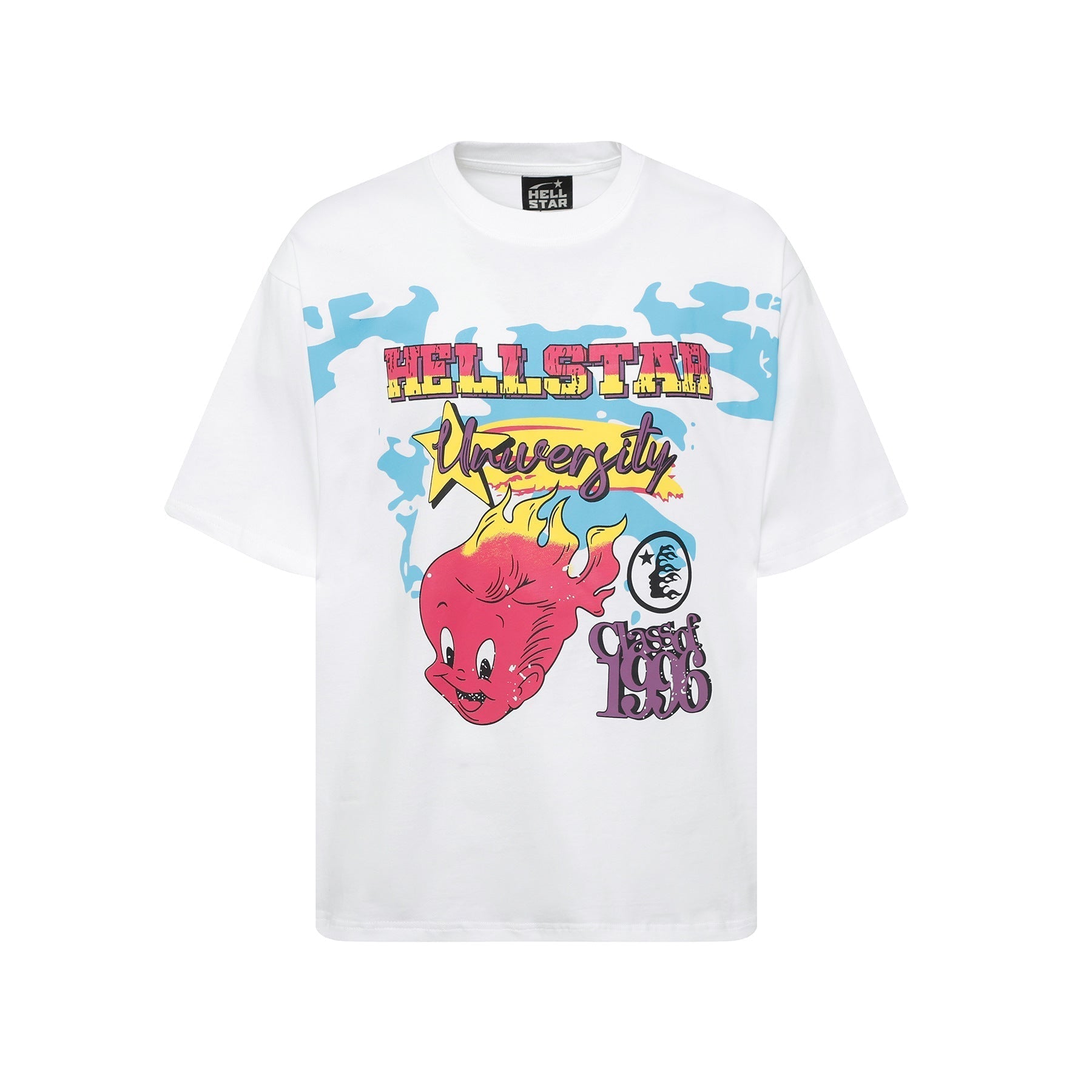 Hellstar T-shirt Print Men's and Women's Summer