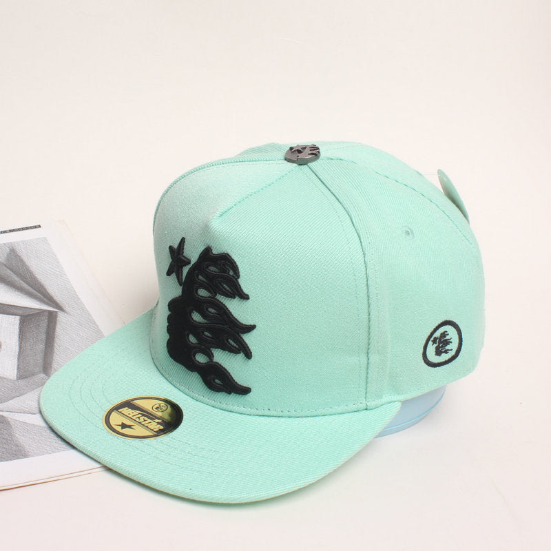 HellStar Hat Flat brim Embroidery Casual Versatile Trend